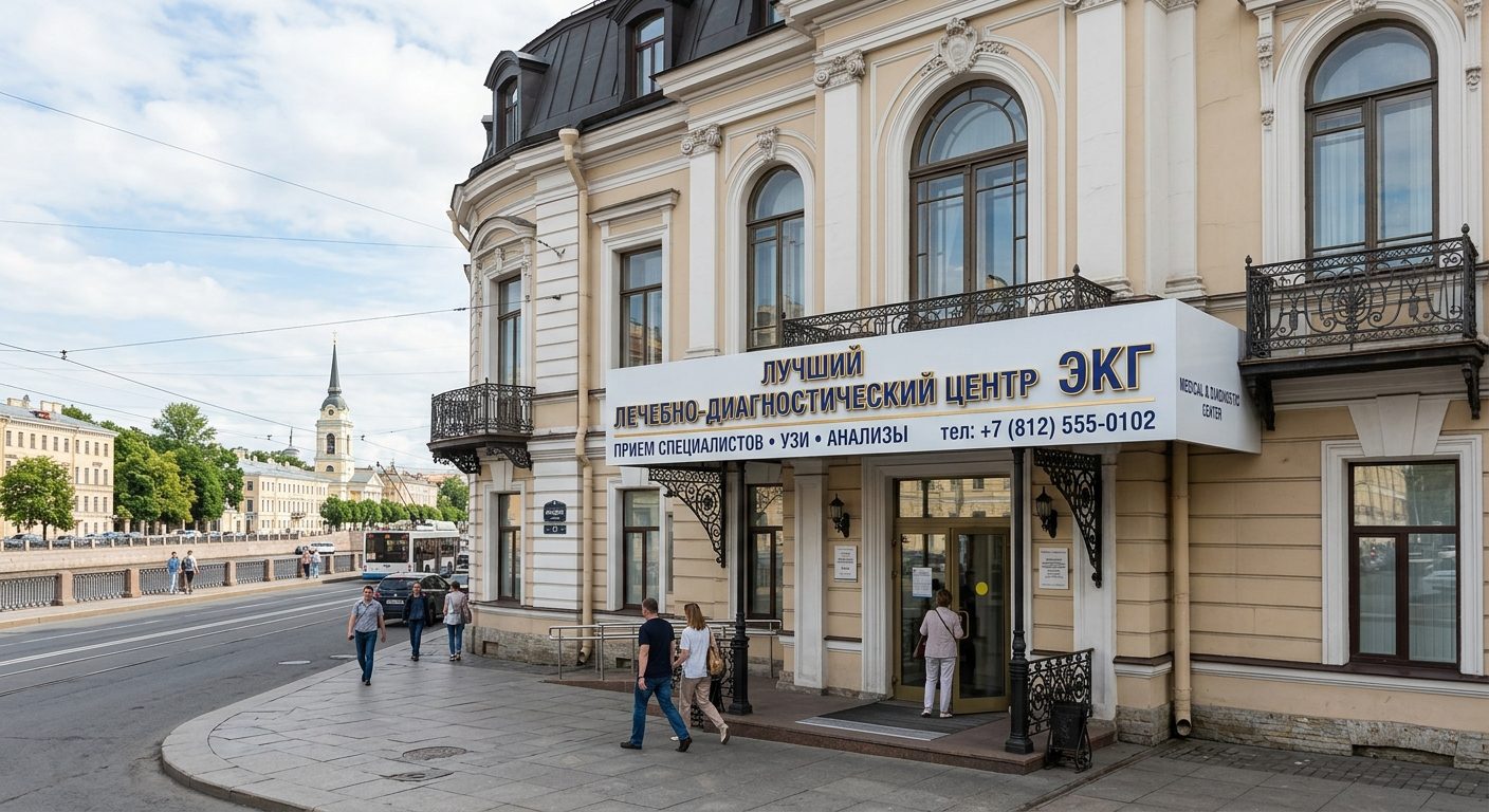Диагностический центр ЭКГ с расшифровкой в СПБ: проверка сердца за 1 день | Советы главврача с 36-летним стажем