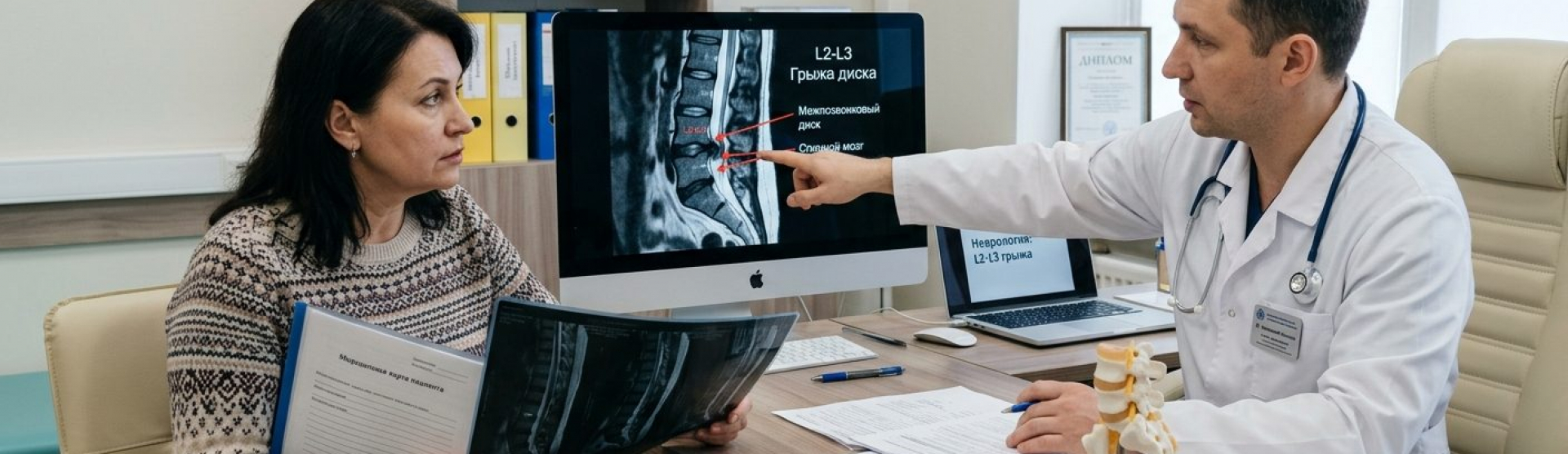 Лечение грыжи L2-L3 без операции в СПб | Опыт 24 года | Невролог Наталья Юрьевна