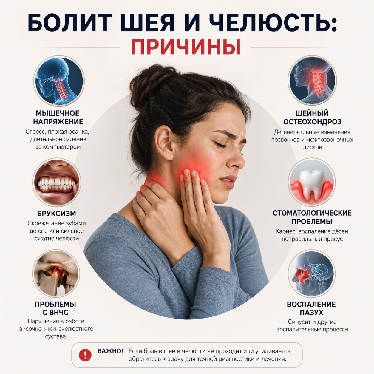 Болит шея и челюсть: причины, диагностика и лечение Болит шея и челюсть: причины, лечение в СПб | Невролог Наталья Юрьевна Порошина