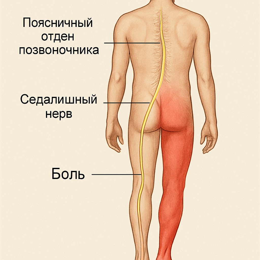Защемление седалищного нерва (ишиас): симптомы-маски и лечение в СПб | МЦ Медикус